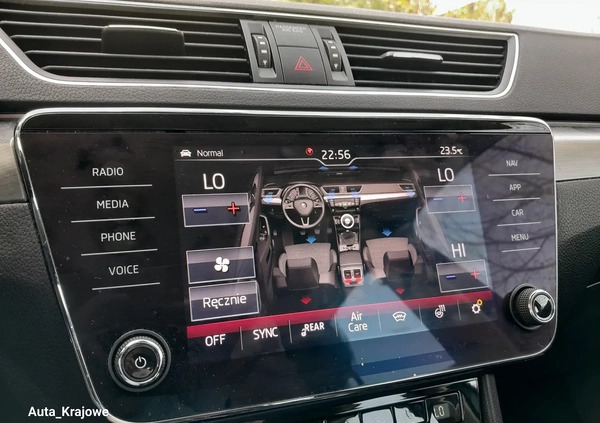 Skoda Superb cena 84900 przebieg: 178000, rok produkcji 2019 z Kutno małe 781